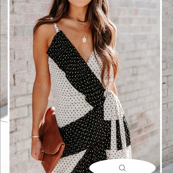 Brand New Black and White Dress - Picture 2 of 3